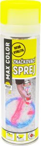 Max Color značkovací sprej, světle žlutá, 500 ml
