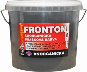 Fronton prášková barva do stavebních směsí malt a betonů, 0199 černá, 4 kg