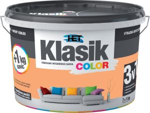 Het Klasik Color malířská barva, 0777 meruňka, 7+1 kg