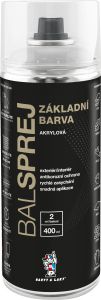 BALSPREJ základní univerzální barva ve spreji červenohnědá, 400 ml