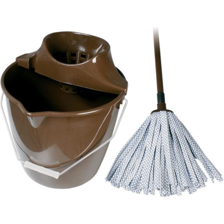 Úklidová souprava mop páskový velký hnědá                          