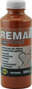 REMAL tónovací barva, 0200 hnědá, 500 g