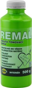 REMAL tónovací barva, 0500 žlutozelená, 500 g
