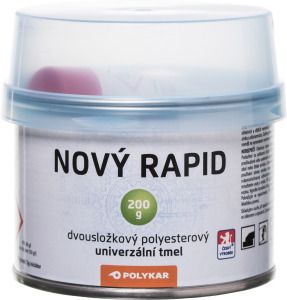 Polykar Nový Rapid univerzální dvousložkový tmel, 200 g