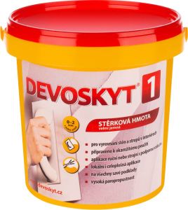Devoskyt hrubost 1, stěrková hmota do interiéru, 1,8 kg