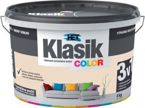 Het Klasik Color malířská barva, 0217 béžová, 4 kg