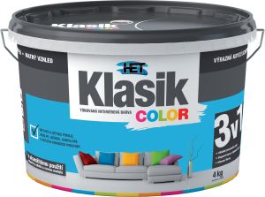 Het Klasik Color malířská barva, 0417 modrá, 4 kg