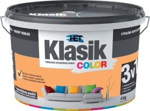 Het Klasik Color malířská barva, 0777 meruňka, 4 kg
