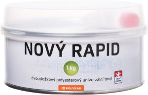 Polykar Nový Rapid univerzální dvousložkový tmel, 1 kg