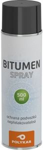 Polykar Bitumen nástřik podvozku aut, sprej, černý, 500 ml