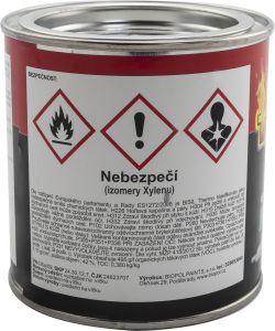 Bisil Thermo žáruvzdorná barva 700 °C, stříbrná, 350 g