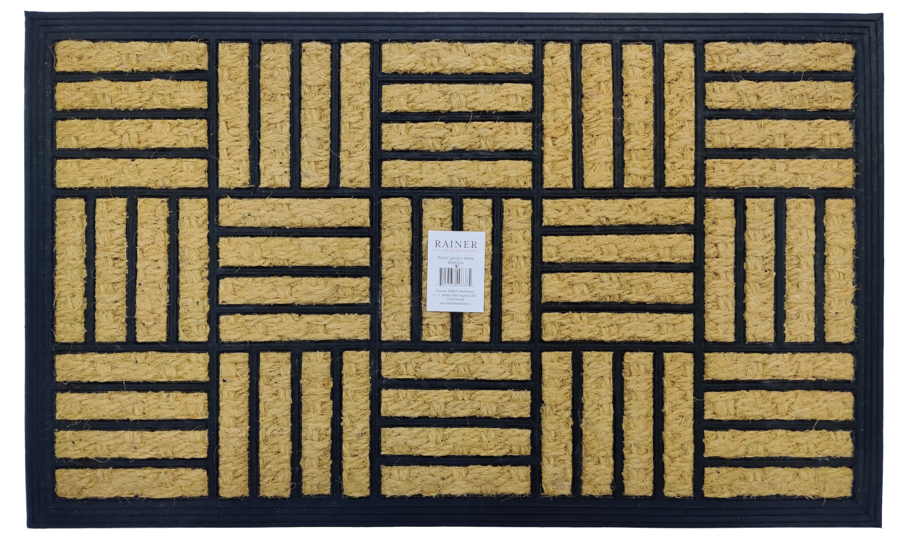 Rohož guma + kokos 45x75cm                     