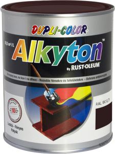 Dupli-Color Alkyton Lesk, samozákladová barva na rez, Ral 8017 tmavě hnědá, 750 ml