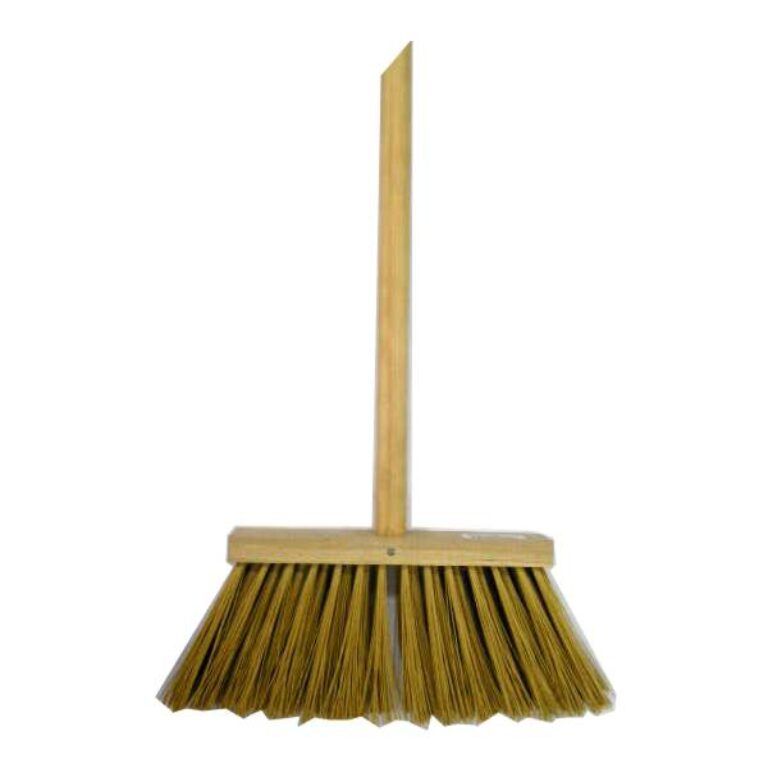 Koště s holí dřevěné 25 x 6 cm                          