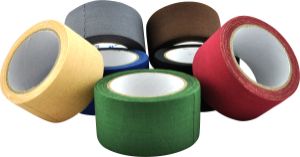 Lemovka, kobercová páska, textilní, zelená, šíře 48 mm, délka 10 m