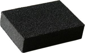 Spokar brusná houbička, 4stranná, rozměry 100 x 70 x 27 mm, zrnitost 80
