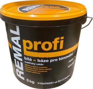 REMAL Profi malířská barva na sádrokarton a sanační omítky, 5 kg