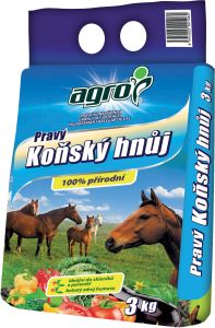 Agro koňský hnůj, 3 kg