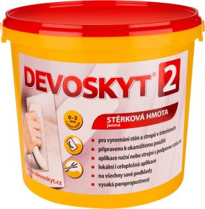 Devoskyt hrubost 2, stěrková hmota do interiéru, 9 kg