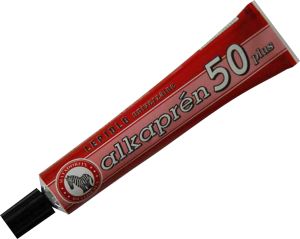 Alkaprén 50 plus beztoluenové kontaktní lepidlo, na gumu, kov, sklo, 50 ml