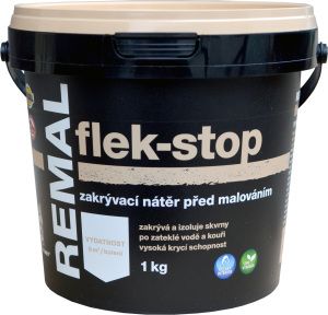 REMAL Flek-stop barva na skvrny po vodě, kouři a nikotinu 1 kg