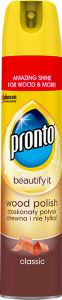 Pronto Wood Classic, sprej proti prachu chrání dřevo, leštěnka, 250 ml