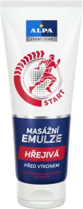 Alpa Sport Star Start hřejivá masážní emulze před výkonem, 210 ml