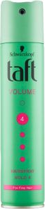 Taft Volume, lak na vlasy s push-up efektem, síla fixace 4, 250 ml