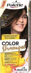 Schwarzkopf Palette Color Shampoo barva na vlasy 341 čokoládová, 50 ml