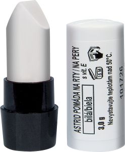 Astrid Pomáda bílá balzám na rty, 3 g