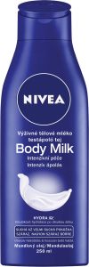 Nivea Body Milk výživné tělové mléko, 250 ml