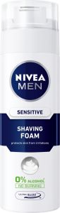 Nivea Men Sensitive pěna na holení, 200 ml