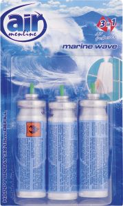 Air Menline Marine Wave náplň do osvěžovač vzduchu 3× 15 ml