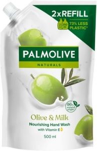 Palmolive Naturals Olive & Milk tekuté mýdlo náhradní náplň 500 ml