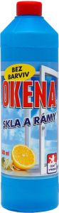 Hlubna Okena skla a rámy, bez barviv, vůně citronu, 500 ml