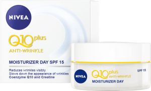 Nivea Q10 Power OF15 zpevňující denní krém proti vráskám, 50 ml