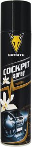 Coyote Cockpit sprej vanilka na čištění interiéru, 400 ml