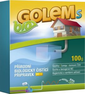 Druchema Bio Golem, aktivátor septiků, bakterie do žump a septiků, 100 g