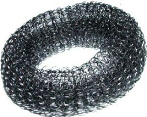 Klasická kovová drátěnka na nádobí - balení 10 ks