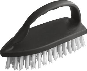 Spokar kartáč šatový, žehlička velká, plastové těleso, syntetická vlákna