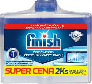 Finish čistič myčky duopack, 2× 250 ml