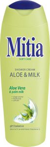Mitia Soft Care Aloe Vera & Milk sprchový gel, 400 ml