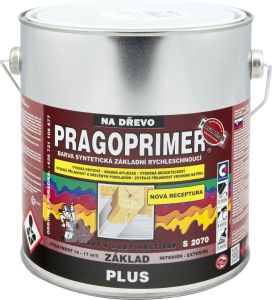 Pragoprimer Plus S 2070 základní barva na dřevo, 0100 bílá, 2,5 l