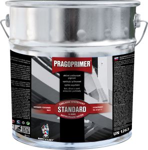 Pragoprimer Standard S2000 základní barva na kov, 0100 bílá, 9 l