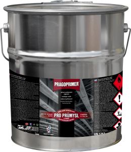 Pragoprimer pro průmysl S2000P základní barva na kov a savé podklady, 0110 šedá, 10 kg