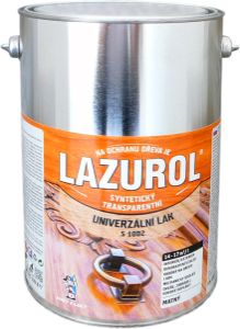 Lazurol S1002 mat, lak na kov a dřevo, bezbarvý, 4 l