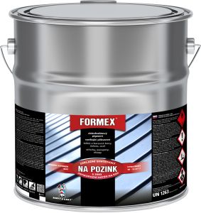 Formex S2003 základ na pozink základní barva na kov, 0110 šedý, 9 l