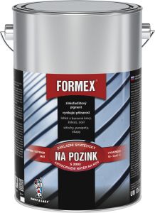 Formex S2003 základ na pozink základní barva na kov, 0600 šedozelený, 4 l