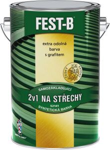 FEST-B S2141, antikorozní nátěr na železo, 0840 červenohnědá, 5 kg