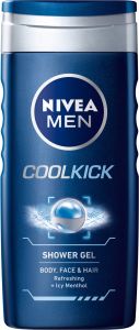 Nivea Men Fresh Kick sprchový gel, 250 ml